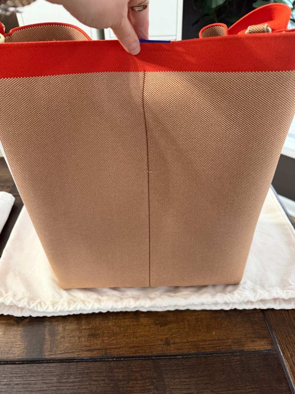 Rothy's Caramel Spice Bucket Bag - Picture 3 of 7